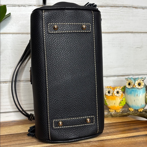 Dooney & Bourke Black Tassel Shoulder Bag - Picture 10 of 13